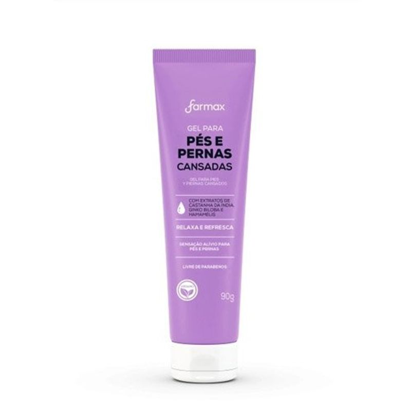 gel farmax para pés e pernas 90g