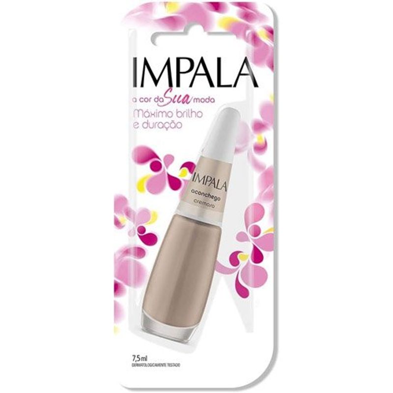 esmalte impala cremoso aconchego 6x7,5ml