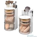 organizador de cosméticos 3 andares tao branco t-bi