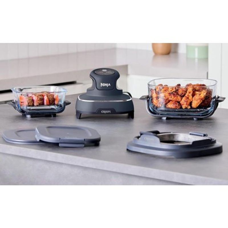 fritadeira portátil 4 em 1 ninja cinza a-bi