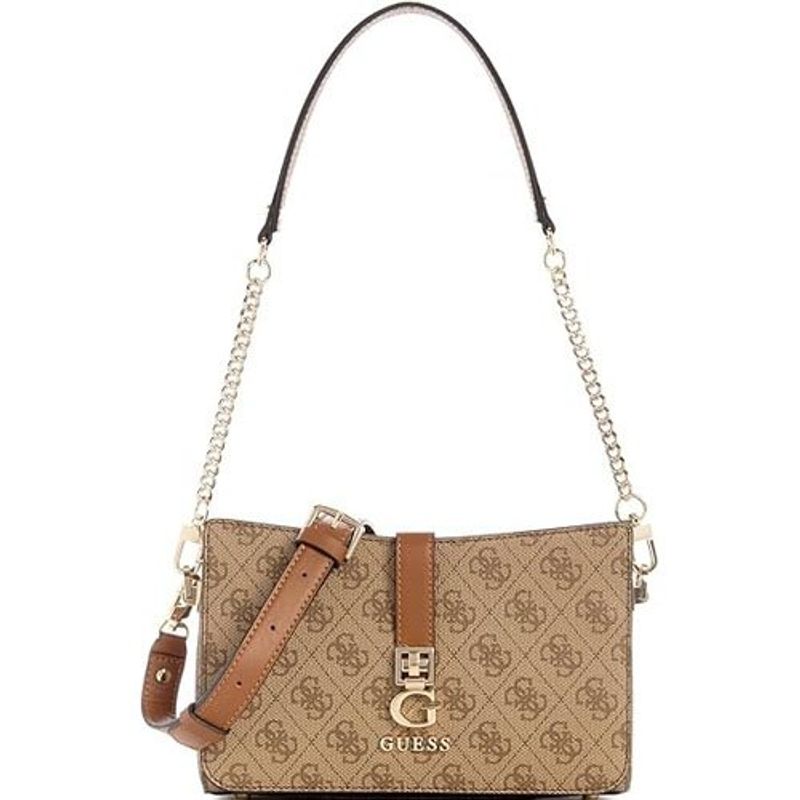 bolsa guess zamira café com leite a-bi