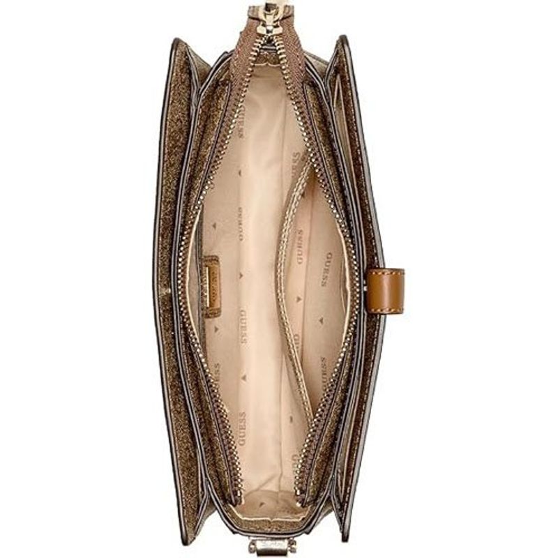 bolsa guess zamira café com leite a-bi