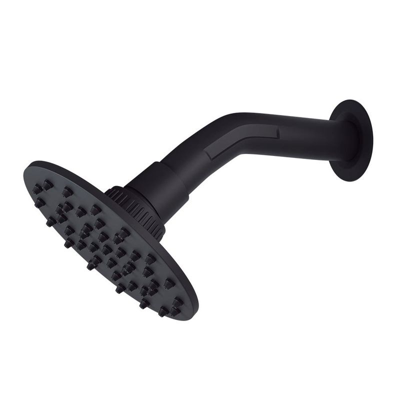 chuveiro articulado redondo abs civitt preto fosco (mp)