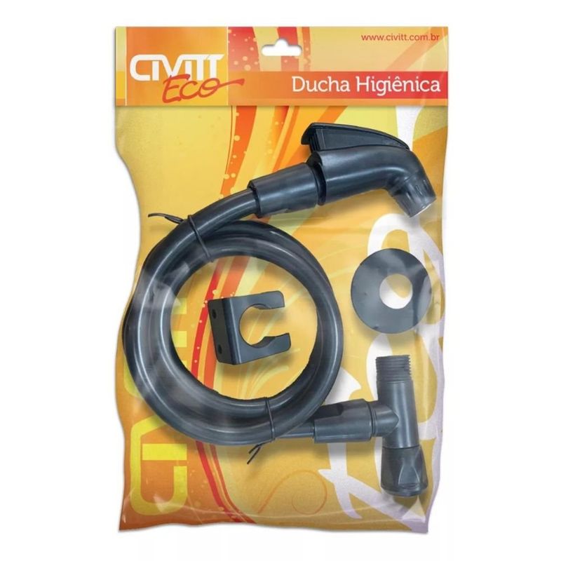 ducha higiênica eco civitt preto fosco (mp)