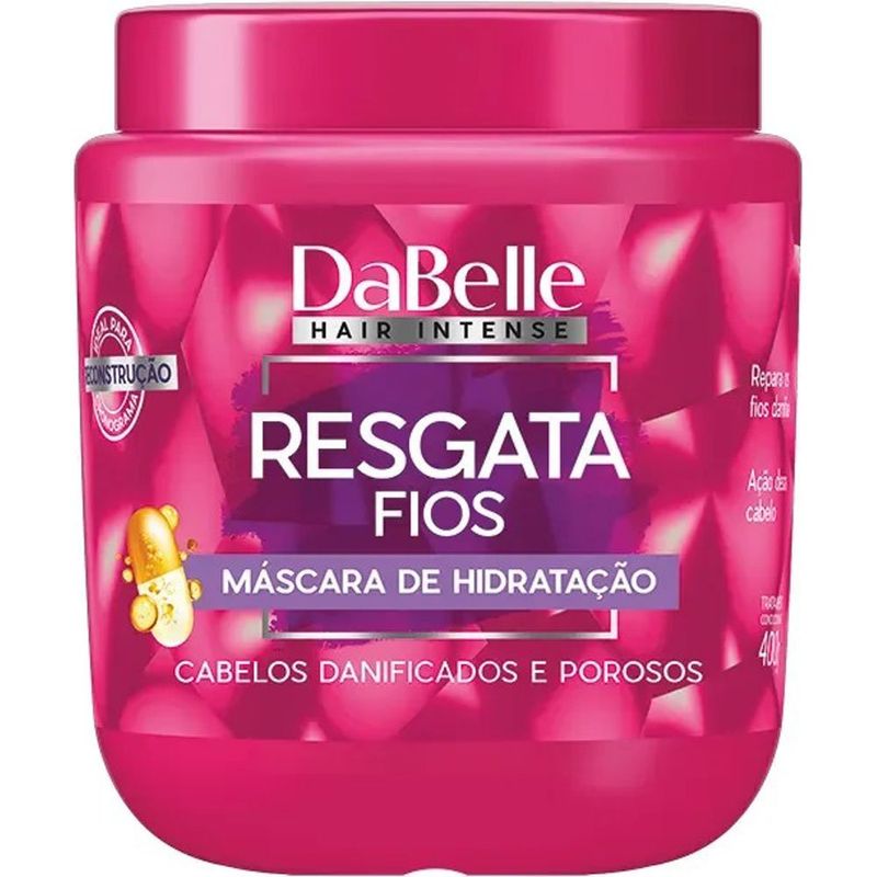 máscara de hidratação resgata fios 400g dabella