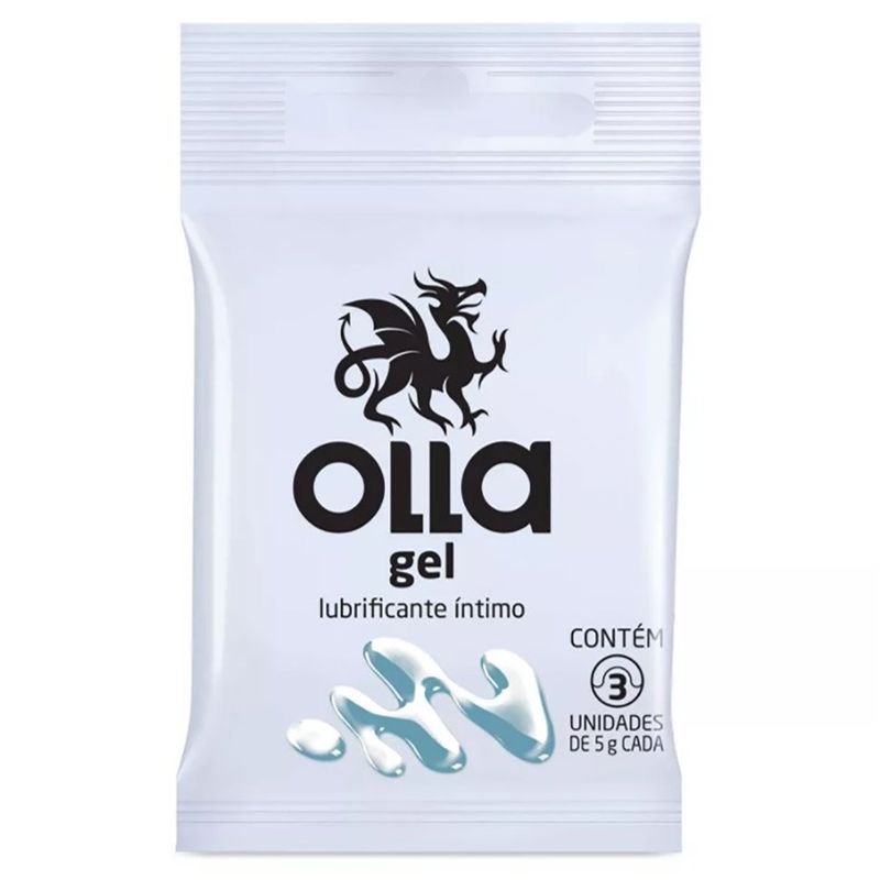 gel lubrificante íntimo olla sachê 5g