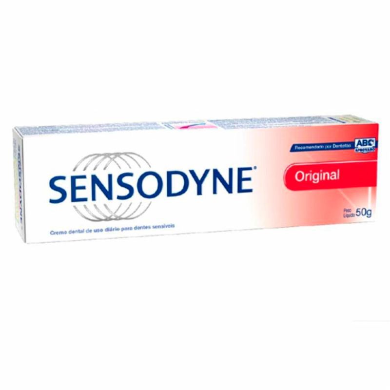 creme dental sensodyne original 50g