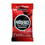 preservativo prudence morango 3 unidades