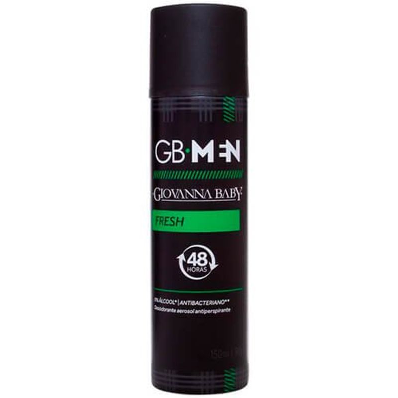 desodorante giovanna baby aerosol men fresh 150ml