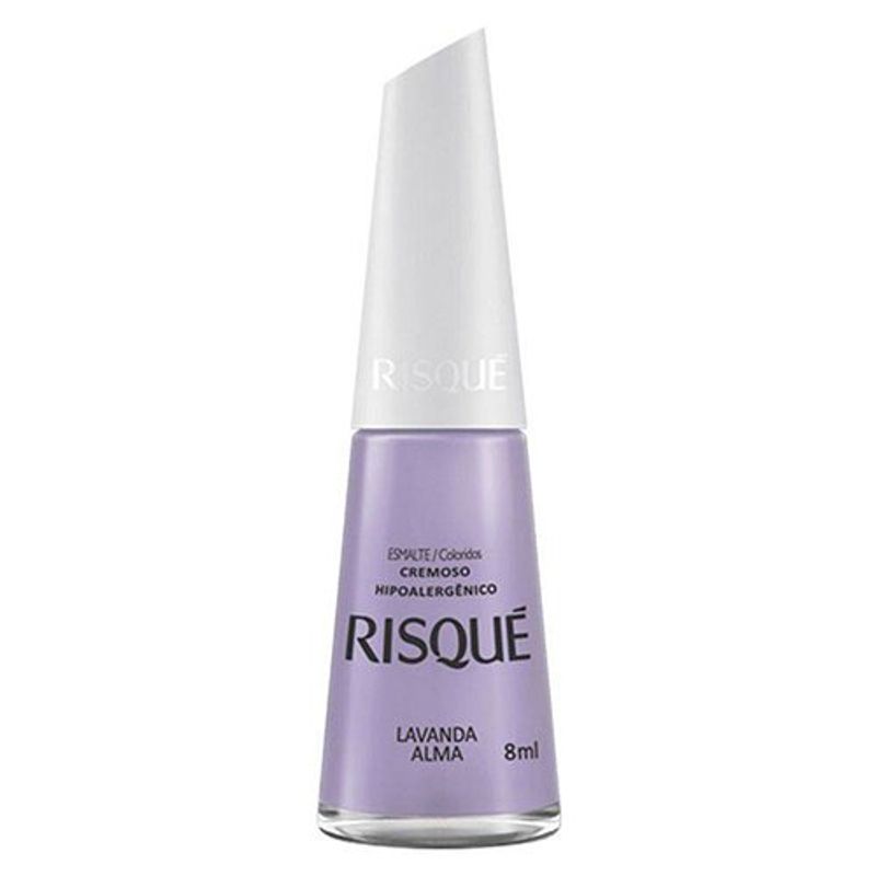 esmalte cremoso lavanda alma 8ml risqué