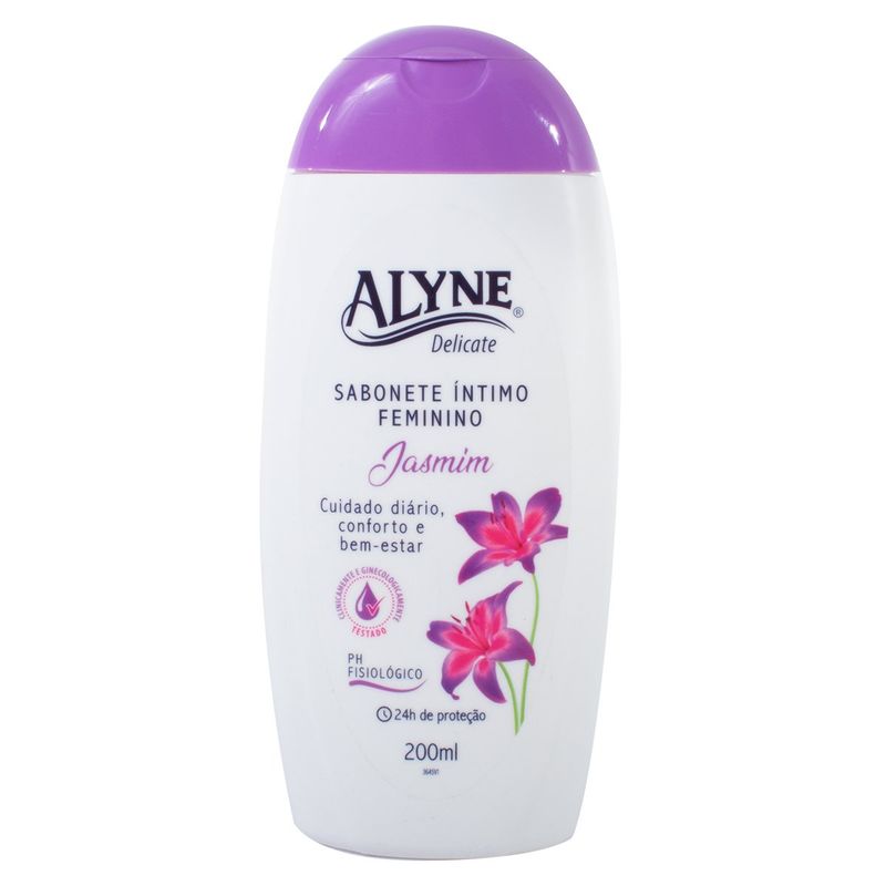 sabonete íntimo jasmim 200ml alyne
