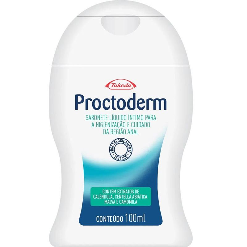 sabonete líquido íntimo 100ml proctoderm