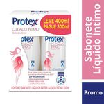 sabonete líquido cuidado íntimo 200ml 2 unidades protex