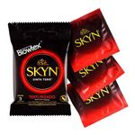 preservativo skyn sinta tudo 3 unidades blowtex