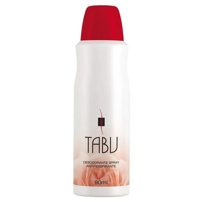 desodorante tabu spray tradicional 90ml