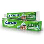creme dental sorriso fresh hortelã gel 90g