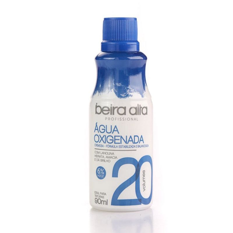 água oxigenada beira alta 90ml 20 volumes