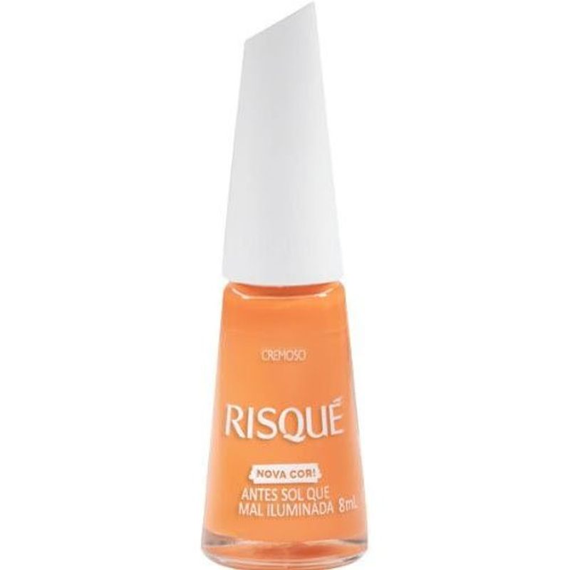 esmalte cremoso antes do sol que mal iluminada 8ml risqué
