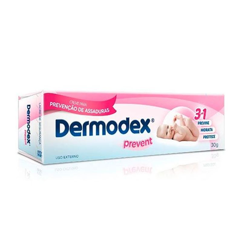 creme para assadura prevent 30g dermodex