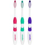 pack escova de dente dynamic black condor com 3 unidades