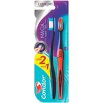 pack escova de dente comfort condor com 2 unidades