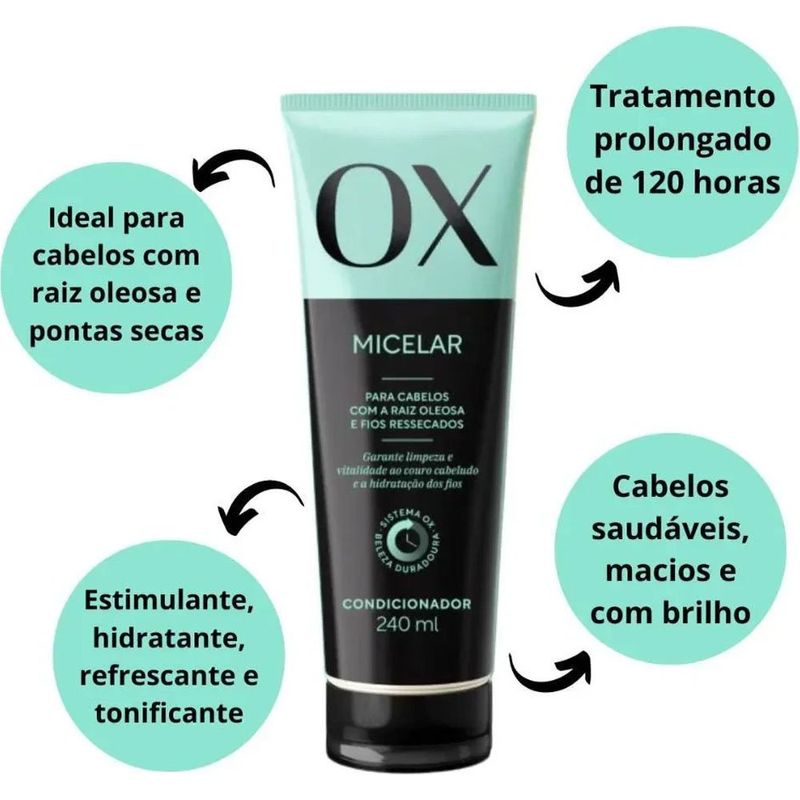 condicionador ox micelar 240ml