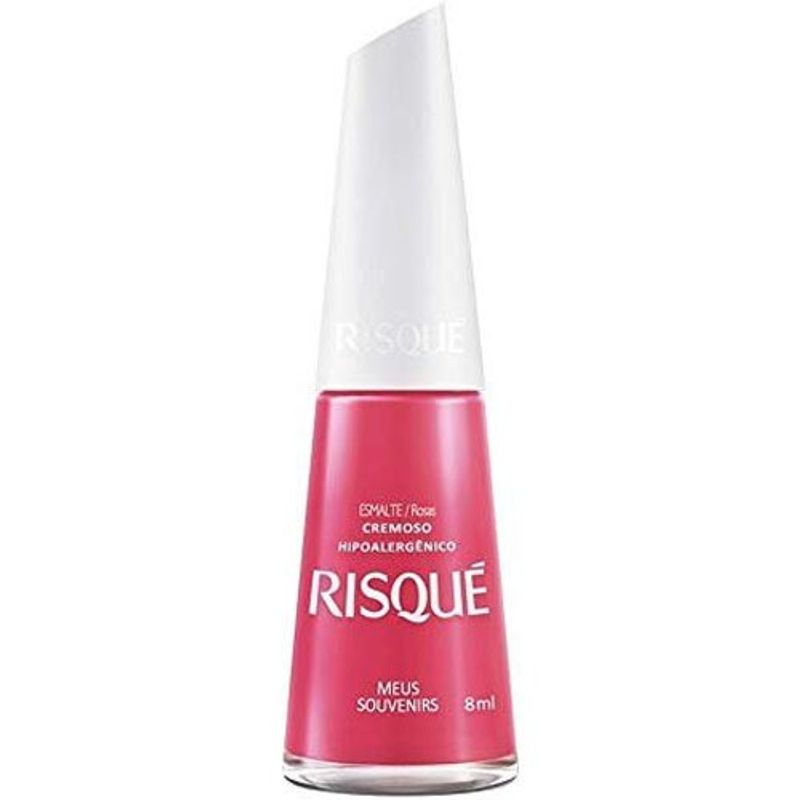 esmalte cremoso risqué meus souvenirs 8ml