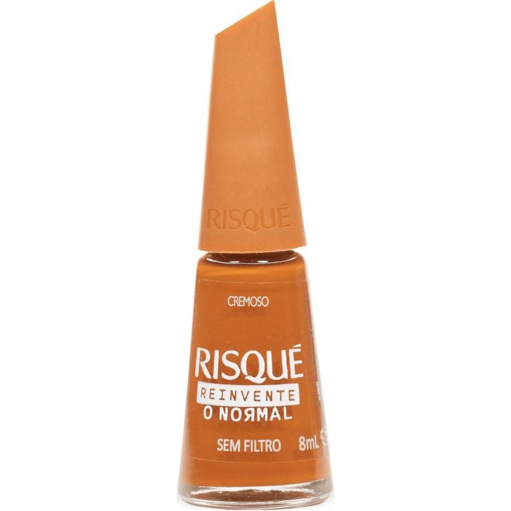 Esmalte Cremoso Risqué Sem Filtro Nude 8ml