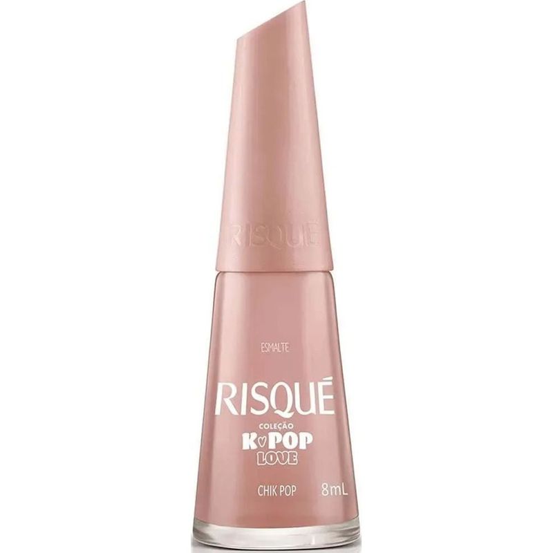 esmalte cremoso risqué k-pop love chick pop 8ml