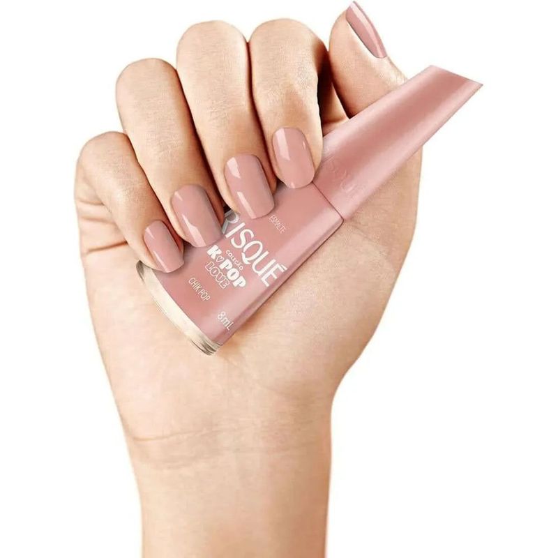 esmalte cremoso risqué k-pop love chick pop 8ml
