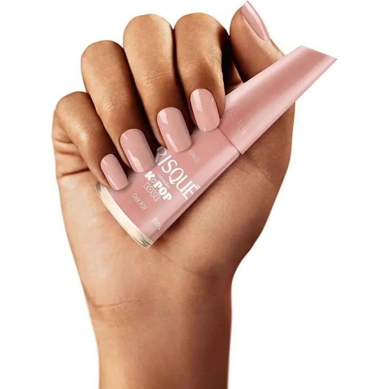 esmalte cremoso risqué k-pop love chick pop 8ml