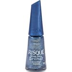 esmalte metálico risqué livre para brilhar já acordo divando 8ml