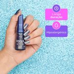 esmalte metálico risqué livre para brilhar já acordo divando 8ml