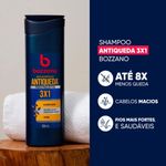 shampoo antiqueda 3x1 bozzano 325ml
