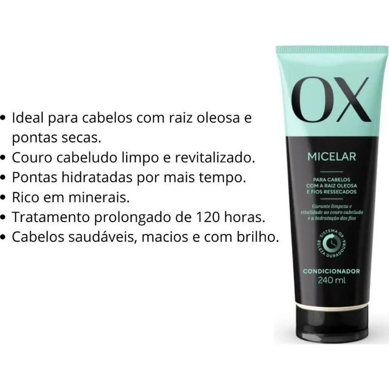 condicionador ox micelar 240ml