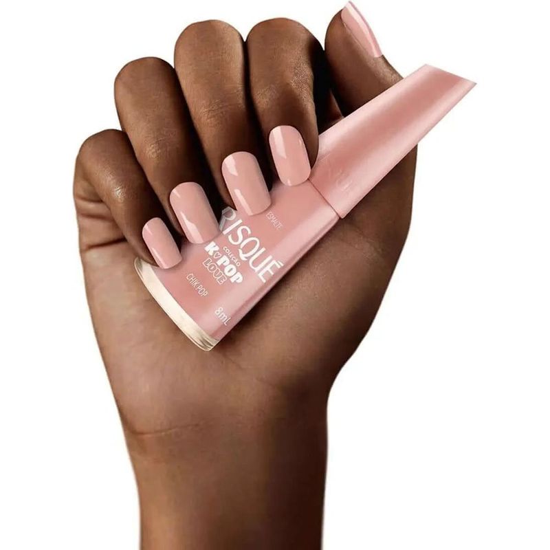 esmalte cremoso risqué k-pop love chick pop 8ml