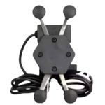 suporte universal para celular de moto h'maston cj-111 preto (mp)