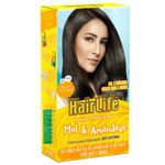 creme alisante hairlife mel e amêndoas embelleze