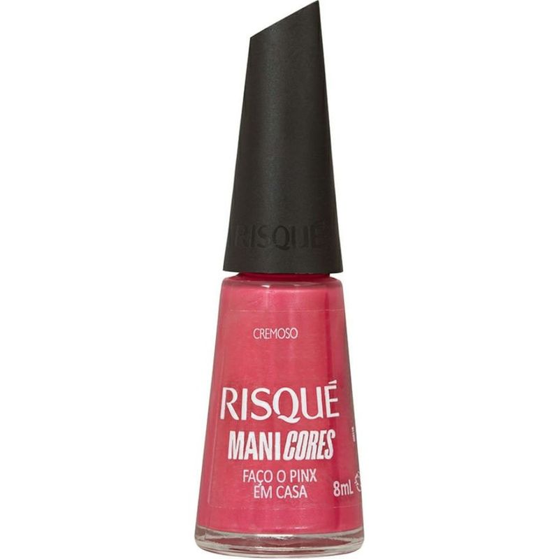 esmalte cremoso faço o pix em casa 8ml risqué