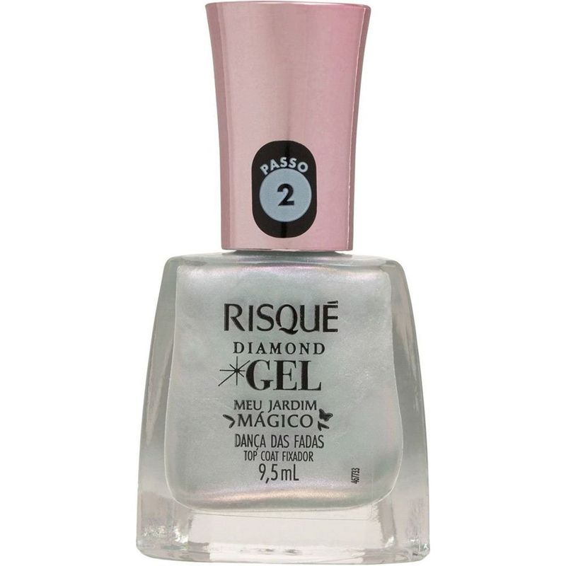 esmalte risqué diamond gel dança das fadas 9,5ml
