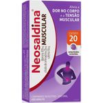 neosaldina muscular 20 comprimidos revestidos dipirona + cafeína + orfenadrina hypera ch