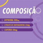 neosaldina muscular 20 comprimidos revestidos dipirona + cafeína + orfenadrina hypera ch
