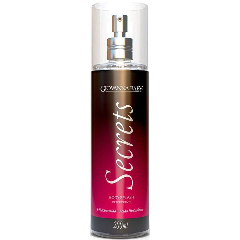 body splash giovanna baby secrets 200ml