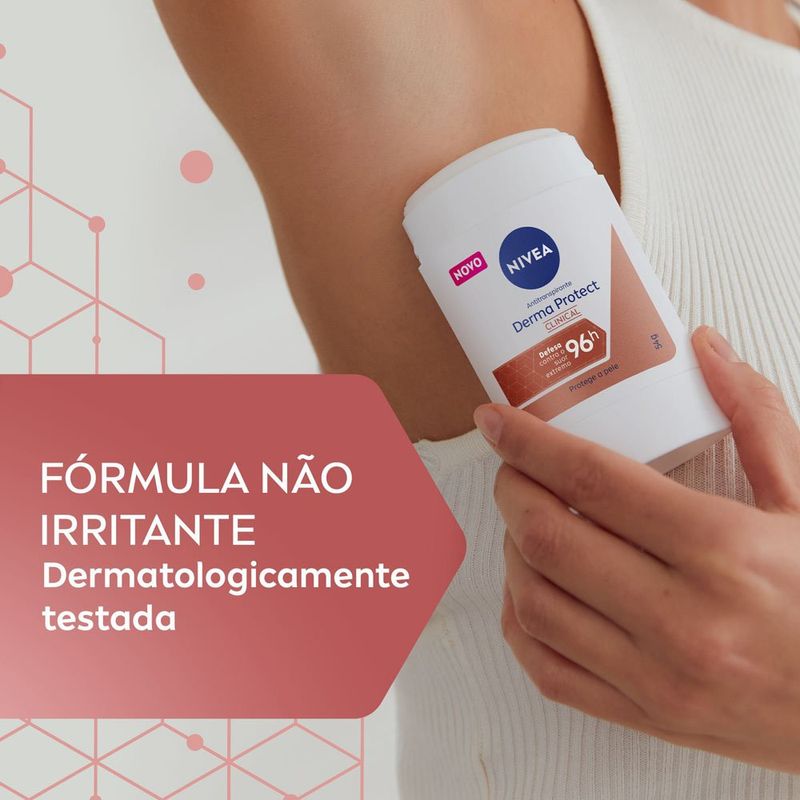 desodorante stick nivea derma protect clinical 54g
