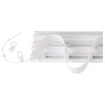 cortina trilho blackout bella & co 420x270cm chevron natural (mp)