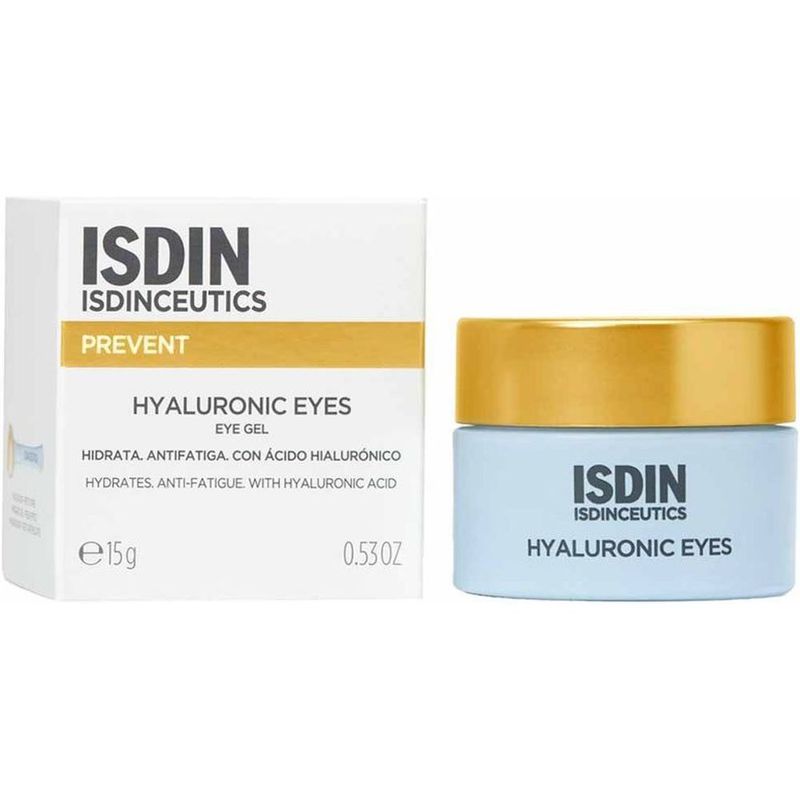 gel creme para olhos isdin hyaluronic eyes 15g