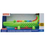 brinquedo xilofone jacaré fisher price fun colorido f0086-0