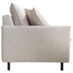 sofá 3 lugares marjom aruana marfim 38127