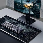 mousepad mapa mundi jialong grande preto a-mbi