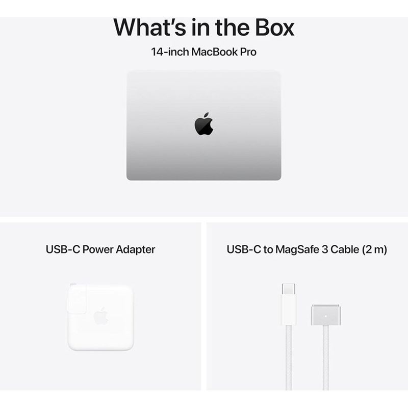 macbook pro 2024 m4 cpu 10 núcleos 16gb ram 512gb ssd prata a-mbi